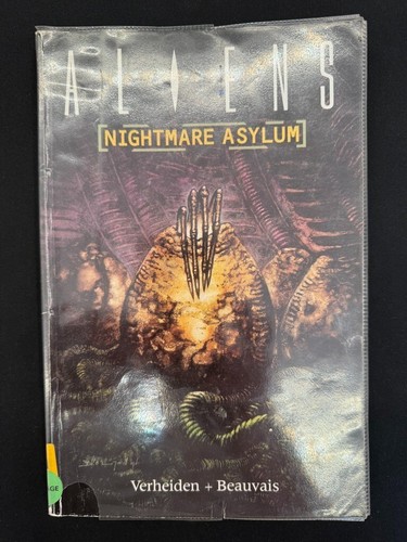 Aliens: Nightmare Asylum by Mark Verheiden First Edition (Paperback, Jan 1996)