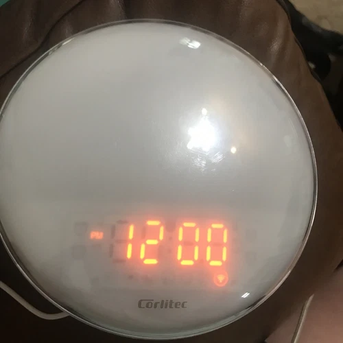 Corlitec Smart Wake Up Light Alarm Clock - Supports WIFI- FM Radio