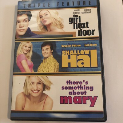 The Girl Next Door/Shallow Hal/There's Something About Mary (DVD,3-Disc)