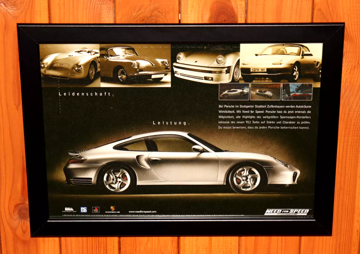 Need for Speed Hot Pursuit 2 PC Playstation 1 PS1 Game Promo Ad Art Print  Poster