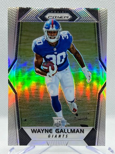 WAYNE GALLMAN RC 2017 Panini Prizm Football #267 Rookie SILVER PRIZM - Picture 1 of 2