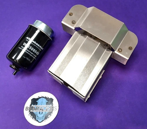 Defender 2.2 & 2.4 Puma S/Steel Fuel Filter Housing Guard JEU500060 WJU500280