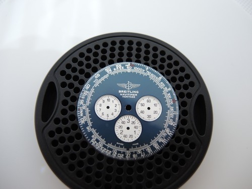 Breitling Navitimer Heritage Zifferblatt, watch dial, Ø 33,8 mm, blau - Picture 5 of 7