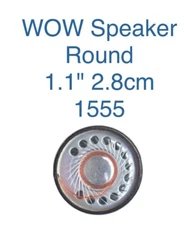 TCS #1555 All Scale WOWSpeaker 28MM (1.1") Round Speaker
