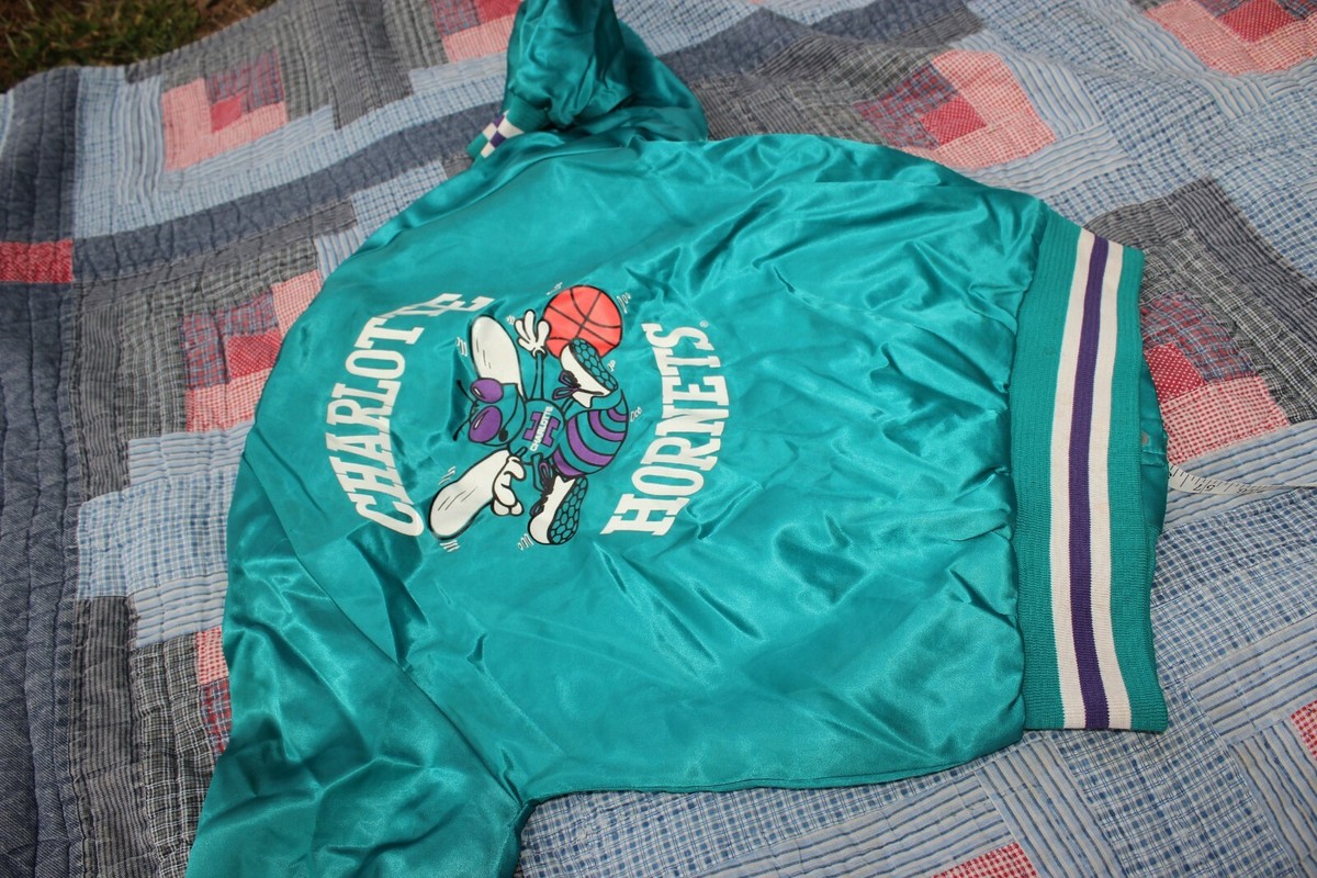 Vintage NBA Charlotte Hornets Chalk Line Starter Jacket Vintage NBA Charlotte Hornets Chalk Line Starter Jacket