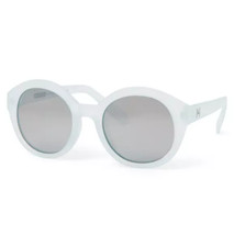 Janie and Jack Youth Girls Size 4 Years  Round Sunglasses in Frosted Pale Blue