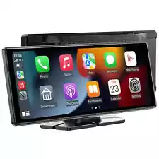 10.26" Car Portable Wireless Apple CarPlay Android Auto Touchscreen FM AUX Unit