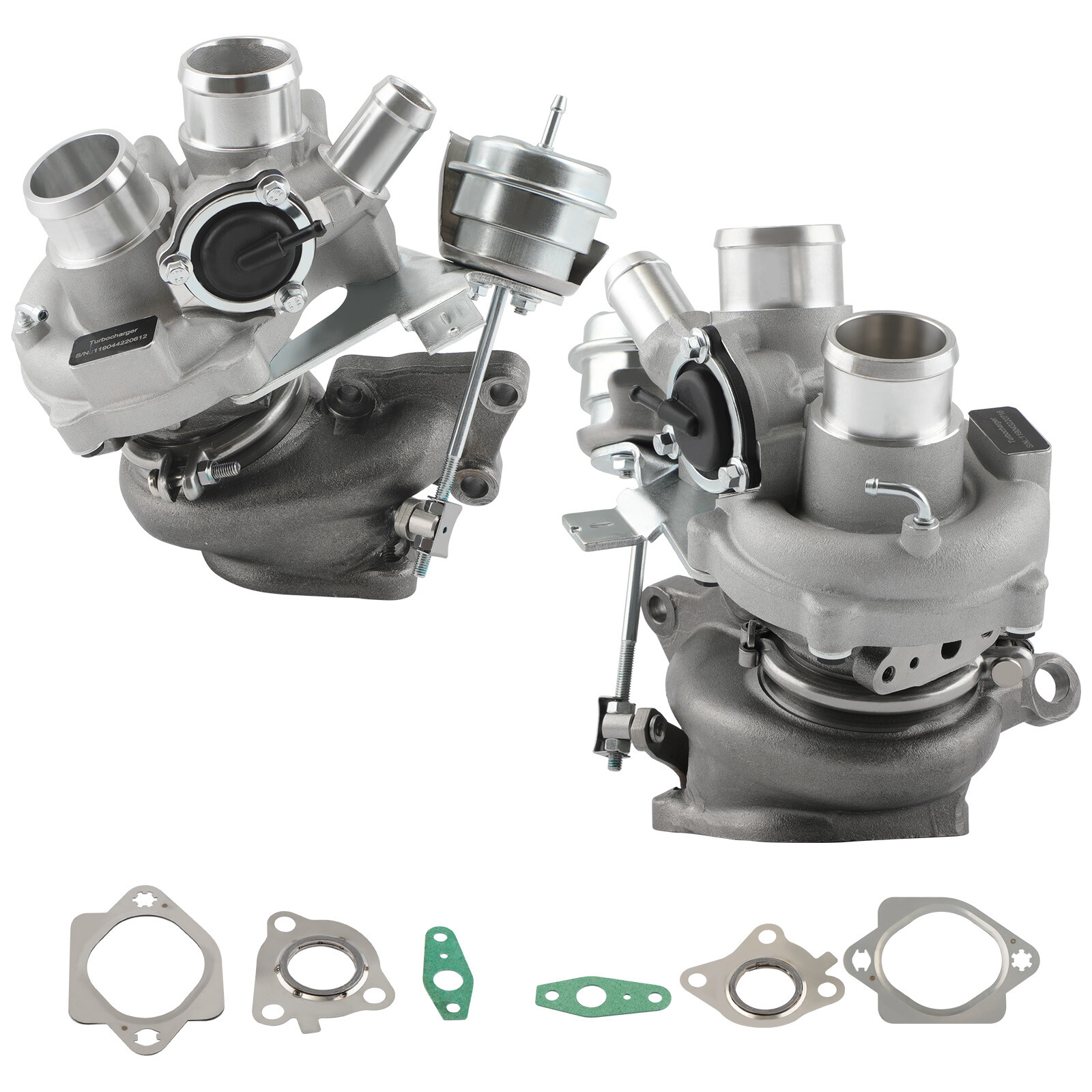 Twin Turbocharger Turbo for Ford F-150 3.5L 2010-2012 179204 179205 Left&Right