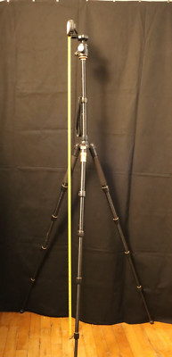 Tripod 60''w Removeable Monopod Leg Qing Zhuang Shi Dai QZSD-02 Black Aluminum 