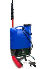 20L WINDOW CLEANING BACKPACK BLUE MAN  AND 30 FT  GLASS FIBRE POLE Set