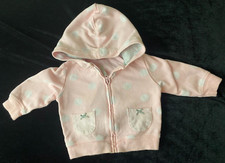CARTERS GIRLS JACKET WITH HOOD INFANT MONTHS 6 MONTHS