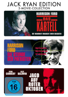 Jack Ryan Edition: Patriot Games, Clear & Present Danger, Hunt for Red October