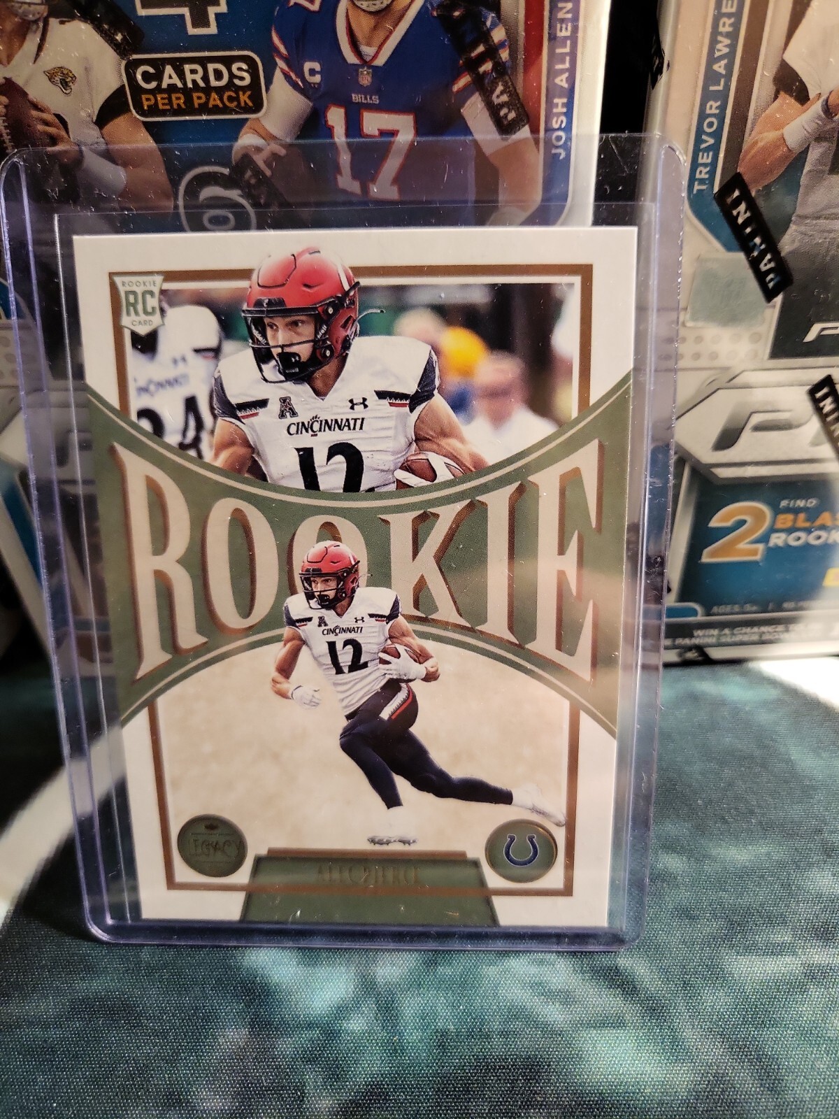 2022 Legacy Base Rookies #197 Alec Pierce - Indianapolis Colts