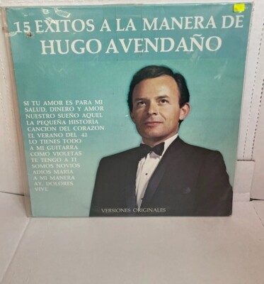HUGO AVENDANO - SI TU AMOR ES PARA MI - RECORD VINYL LP **SEALED