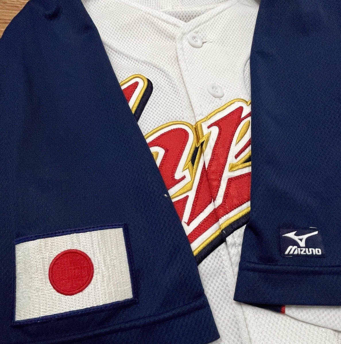 MIZUNO WBC JAPAN BASEBALL AUTHENTIC NATIONAL TEAM JERSEY