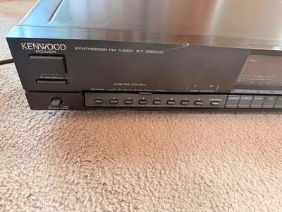 Kenwood KT-3300D high-end FM stereo tuner (serial no. 6ZK10089) - Bild 1 von 4