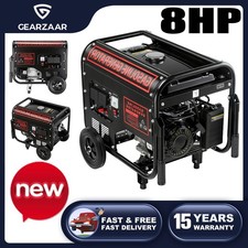 220V 60HZ PORTABLE PETROL GENERATOR RECOIL STAR 4000W 215CC 8HP GEARZAAR