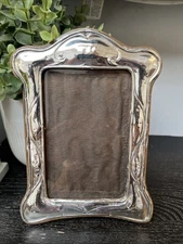 STERLING SILVER ART NOUVEAU FRAME Birmingham 1911 Hallmarked 
