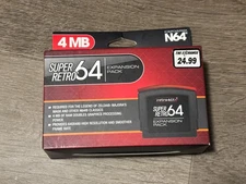 Nintendo 64 Expansion Pak N64 Super Retro-Bit Official w/Box + Removal Tool