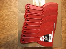 10 PACK RED DEVIL INC 4714T 4" Plastic Putty Knife, 4"
