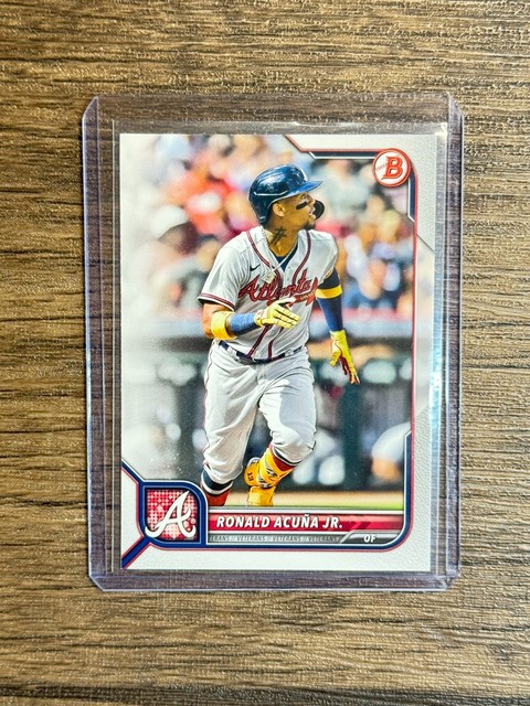 2022 Bowman Ronald Acuña Jr. #70 Braves