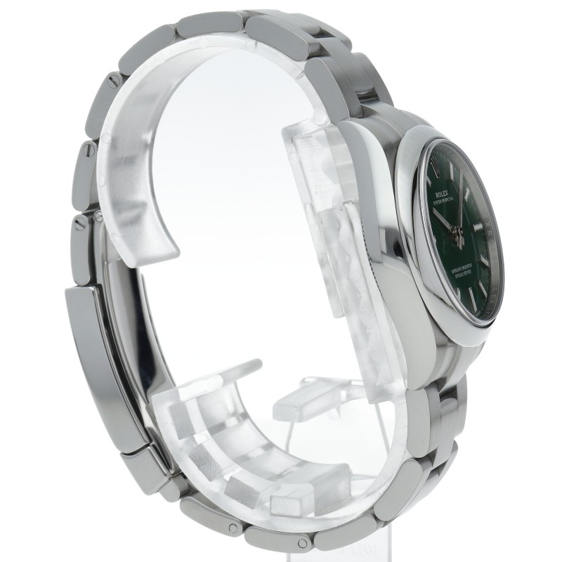 ROLEX Oyster Perpetual 31 Watch Green 277200 Stainless Steel mensWatch green... image 4