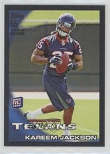 2010 Topps Black 45/55 Kareem Jackson #2 1j6z