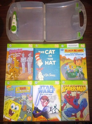 Leap Frog Tag Reader, 6 Books, Pen, & Case. ALREADY CONNECTED! works great!