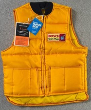 High Visibility Quilted Insulated Vest Bosch ; Size M-S; Free Shipping