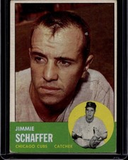 1963 Topps #81 Jimmie Schaffer (VG) (B)