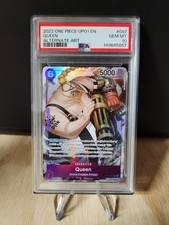 Queen Alternate Art OP01-097 Romance Dawn Pre-errata PSA 10 EN GEM MINT.