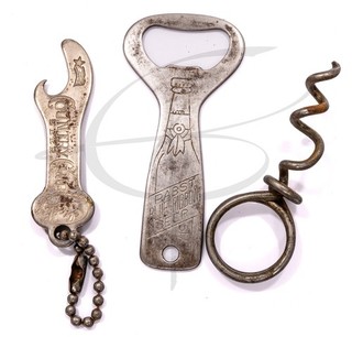 Vintage Goetz Branded Corkscrew Bottle Opener Combined Antique Set