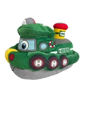 Hess 2023 Plush Tugboat Toy Tug Boat With Light and Sound Animated *TESTED*