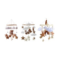 Baby Crib Mobile Filz Ball Kindergarten Dekoration Fotografie Requisiten Baby