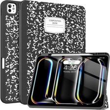 Case for New iPad Pro 13 Inch M5/M4, 2025/2024 Release , Trifold Stand, Shockpr