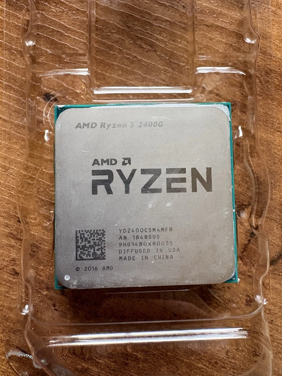 AMD Computer AMD Ryzen 5 2400G Processor Model Processors for sale