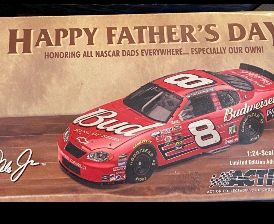 Lotto 2 1:24 Scala Stock Auto 2004 GM Concessionari Action Dale Earnhardt Jr #8 - Immagine 2 di 3