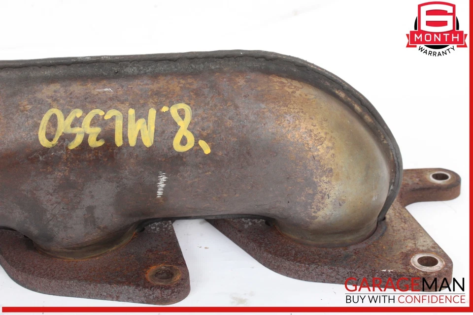 Coletor de escape dianteiro esquerdo 06-11 Mercedes W164 ML350 4MATIC 3,5L - Imagem 3 de 4