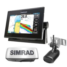 Simrad GO9 XSE Combo w/Transom Mount Transduc...