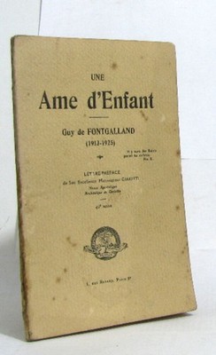 Eine Kinderseele (1913-1925) | De Fontgalland Guy | Schlechter Zustand
