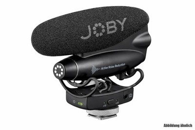 JOBY Wavo PRO Richtmikrofon Kamera ANR Rycote Shotgun Mikrofon Schwarz