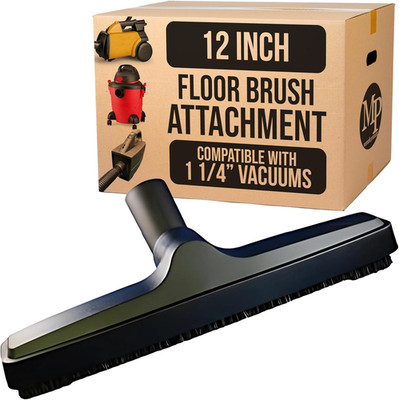 Genuine Deluxe Brush Attachment - Horse Hair Brush, Wet Dry Vacuum Cleaner, Cent