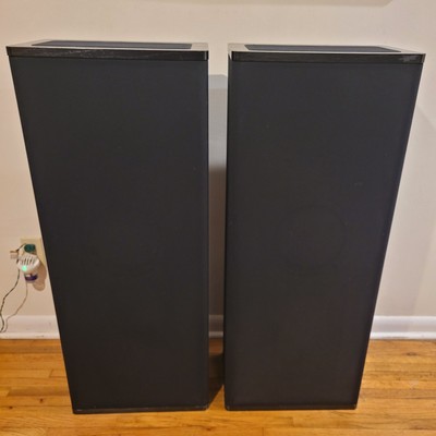 Pair of Vandersteen Audio Model 2CE Black Floor Standing Tower Speakers