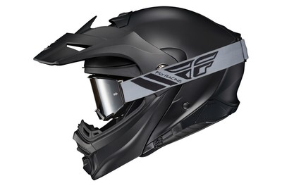 Scorpion EXO-AT960 Solid Motorradhelm Modular Md Matt Schwarz 96-0104