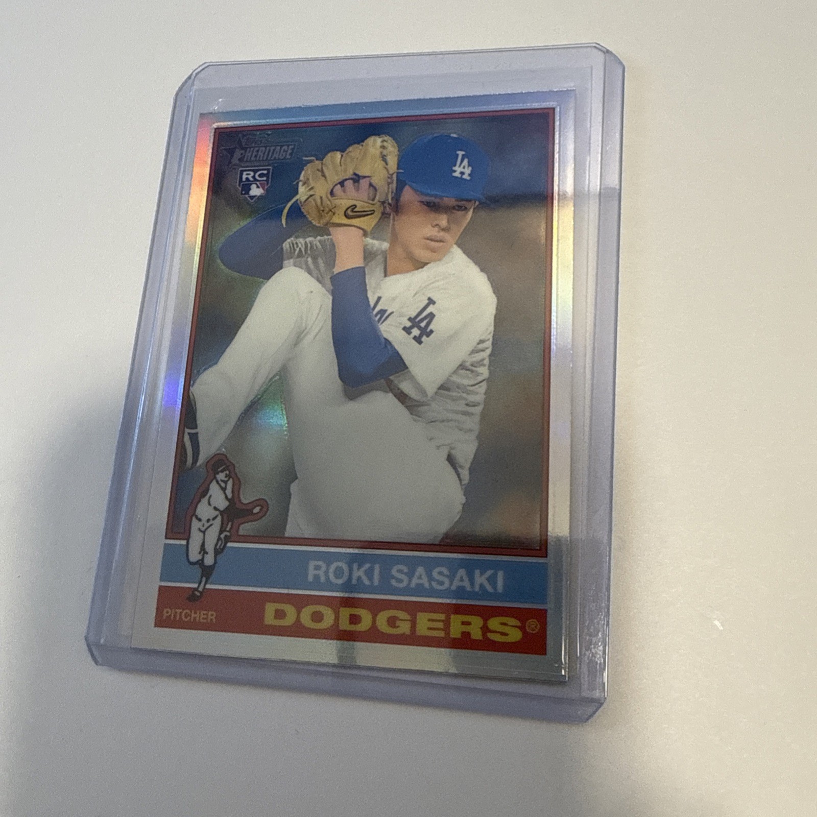 2025 Topps Heritage - Roki Sasaki #224 Chrome (RC)