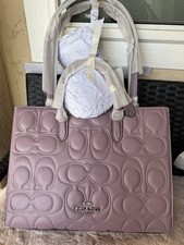 Coach CY672 Large Maggie Tote Bag jasmine NWT  in Light Purple