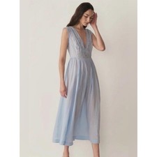 Doen Victoria Dress Icy Blue size M