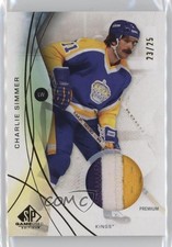 2024-25 SP Game Used Legends Gold Premium Memorabilia 23/25 Charlie Simmer 11pm