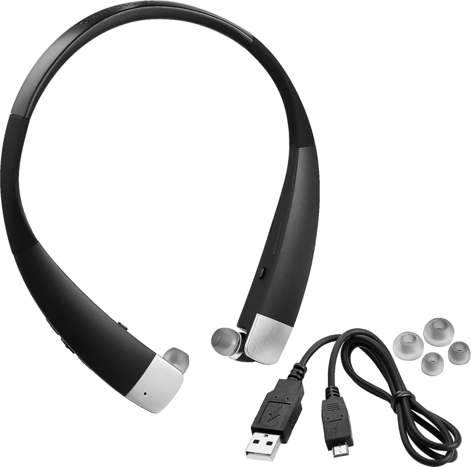 fone de ouvido intra-auricular Bluetooth sem fio insignia com microfone, NS-CAHBTB02-B – LEIA - Imagem 2 de 4