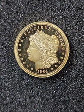 ✨ 2024 $5 Cook Islands ONLY 24% PURE Morgan Liberty Eagle COIN (0.024 oz AGW)